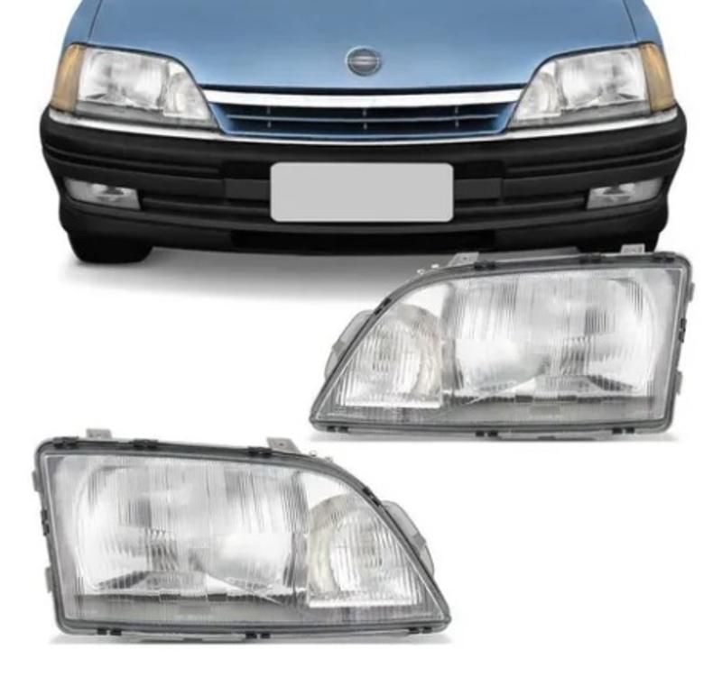 farol omega 93 94 95 96 97 com auxiliar arteb direito - Farol de Carro ...