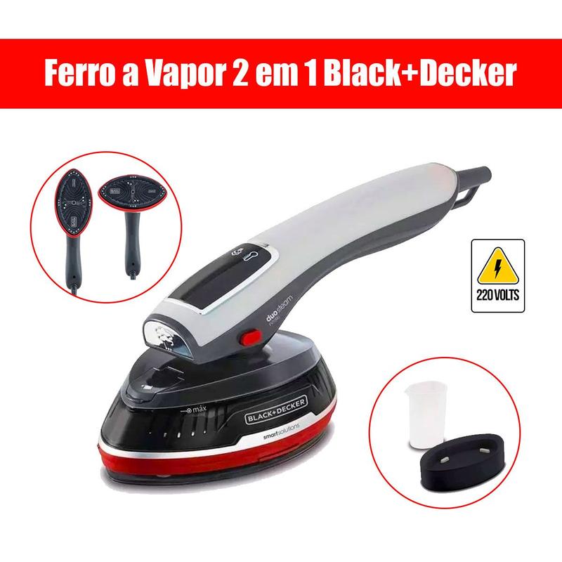 Ferro de Passar Roupa Potente e Turbo Black+Decker FV1000B2 220v 1000w ...