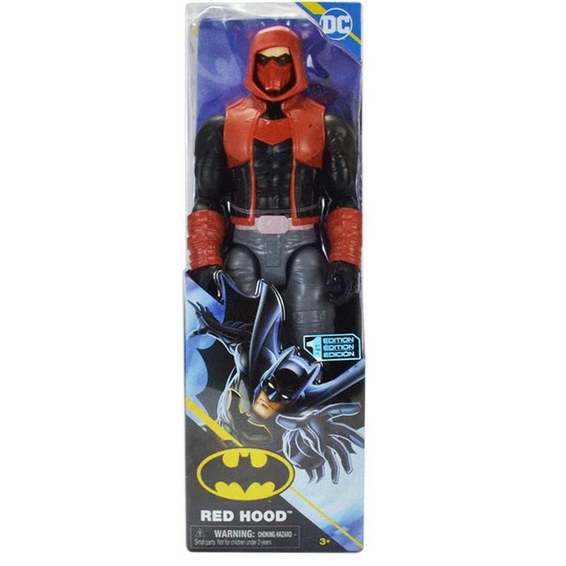 Figura de ação Red Hood 30cm Boneco Capuz Vermelho Articulado DC Batman ...