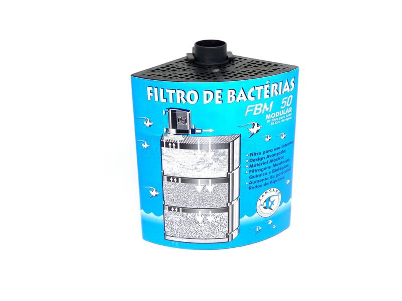 Filtro de Bactérias FBM 50 (Filtro de canto para aquários até 50 litros ...