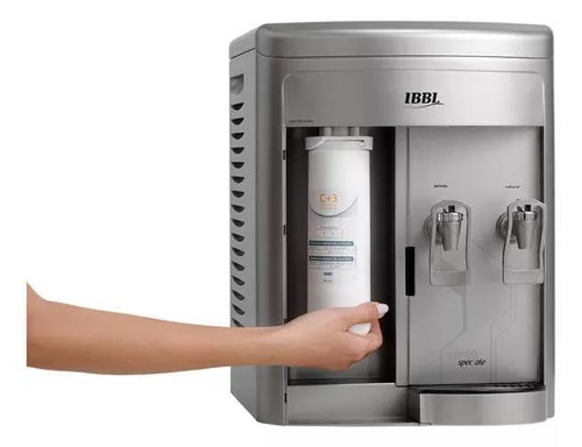 Filtro Purificador Água Gelada Por Compressor Gas Prata 220V - Ibbl ...