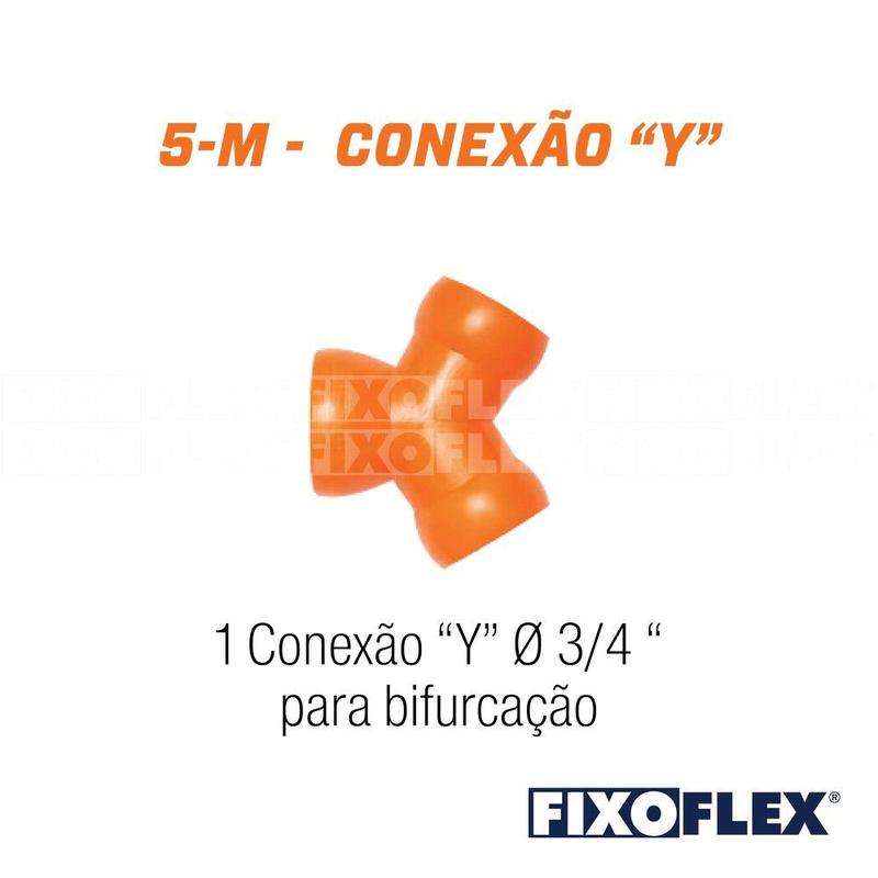 Fixo Flex C 3/4 5M Conexao Y Tapmatic FX5 - Quimatic Tapmatic - Outros ...