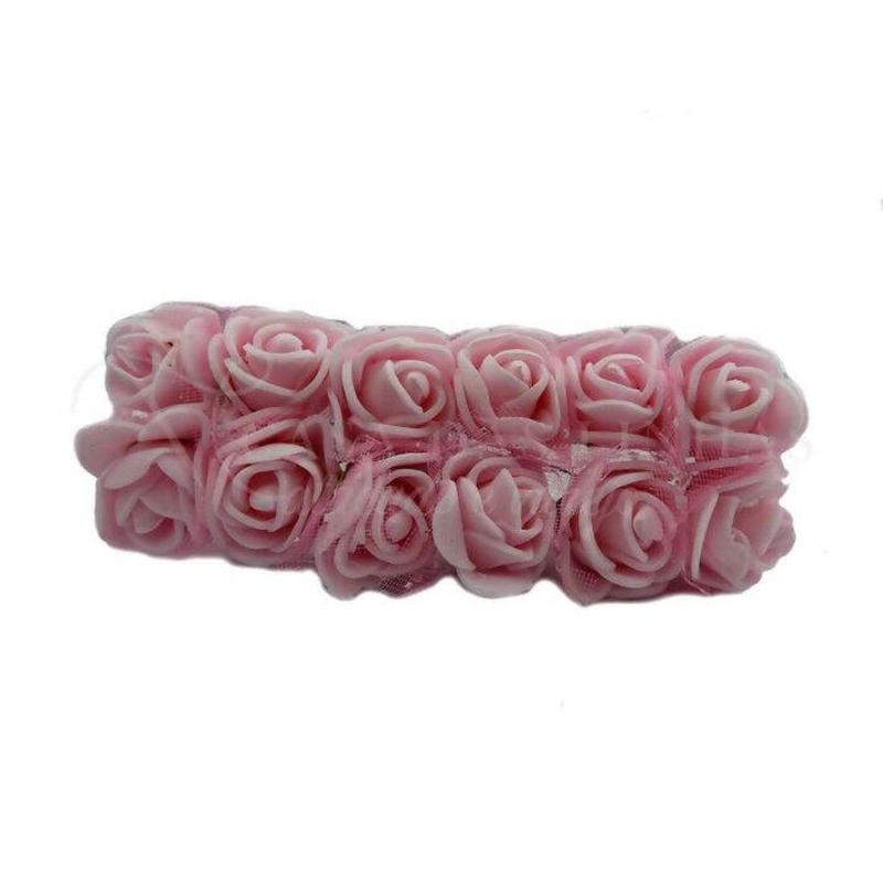 Flor Mini Rosa em EVA 20mm NYBC - 144 Unidades - Flores Artificiais ...