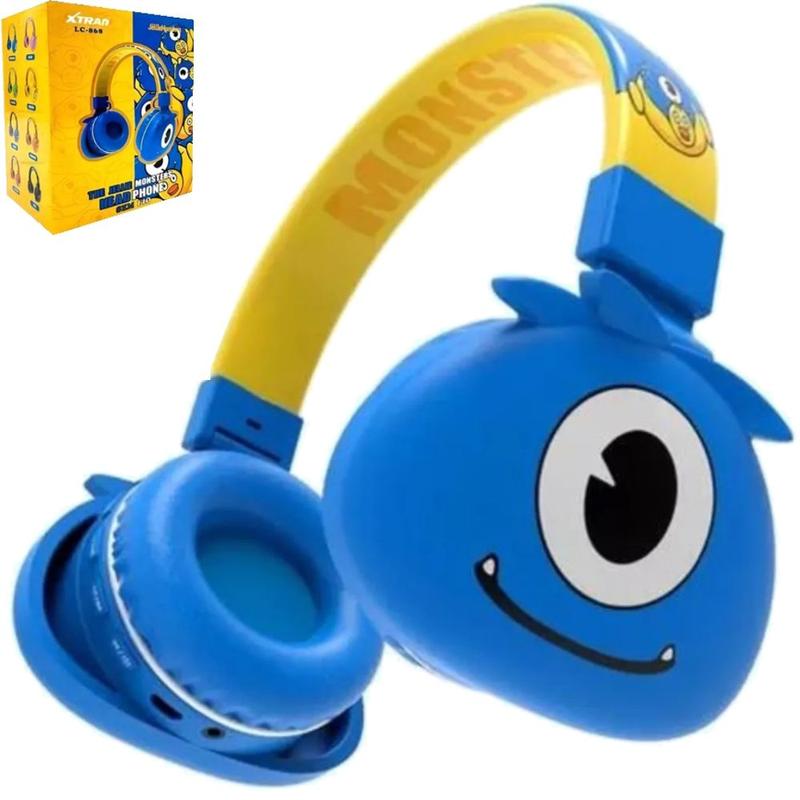 Fone de Ouvido Infantil Bluetooth Sem Fio Jellie Monsters - Xtrad ...
