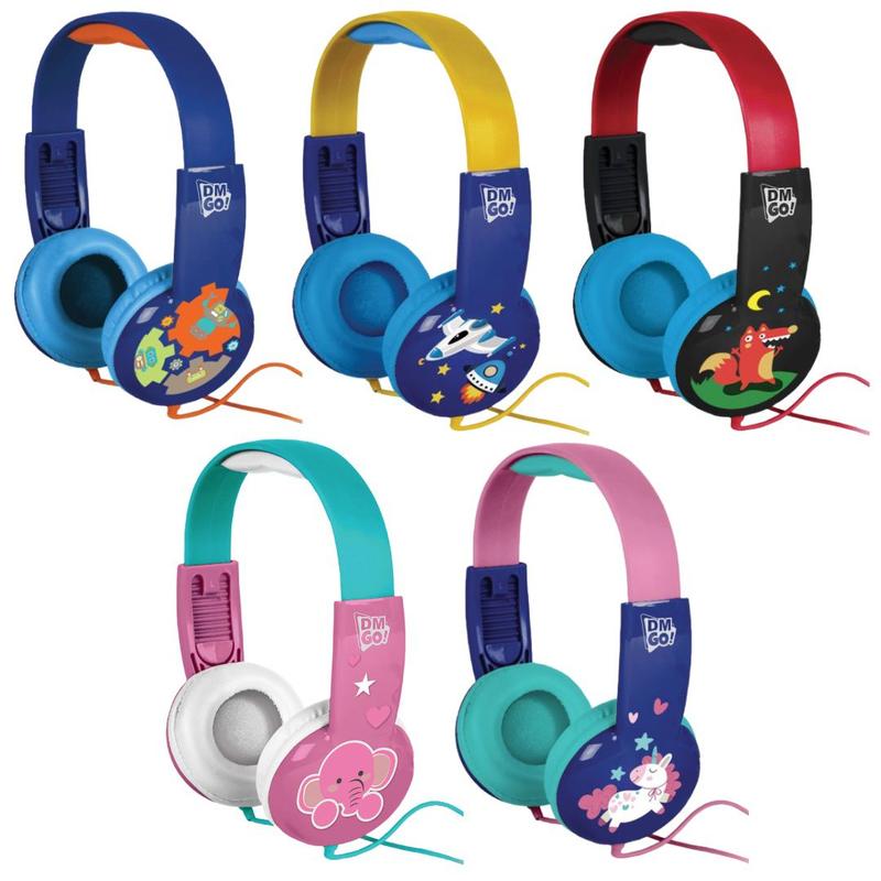 Fone Ouvido Infantil C/ Fio E Haste Ajustável Menina Menino - DMGO ...