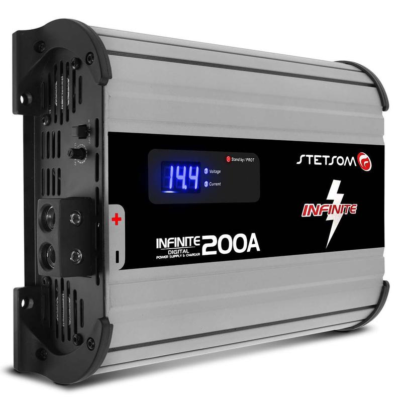 Fonte Automotiva Stetsom Infinite 200A Amperes 12V 220V Carregador ...