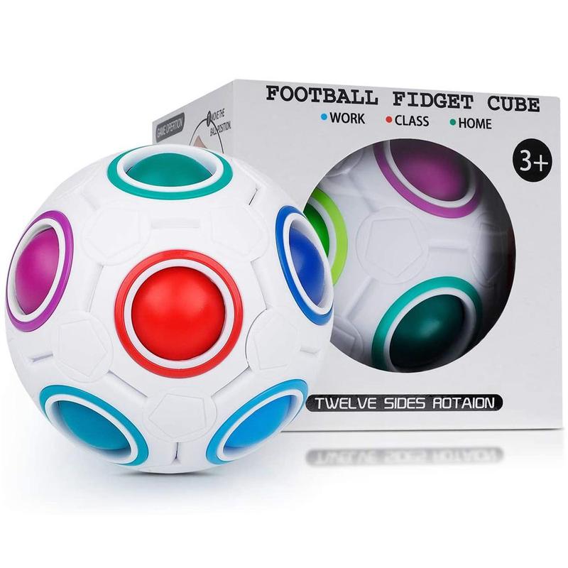 Football Fidget Cube Cubo Mágico Bola Quebra Cabeça Nº 05 Tiktoys