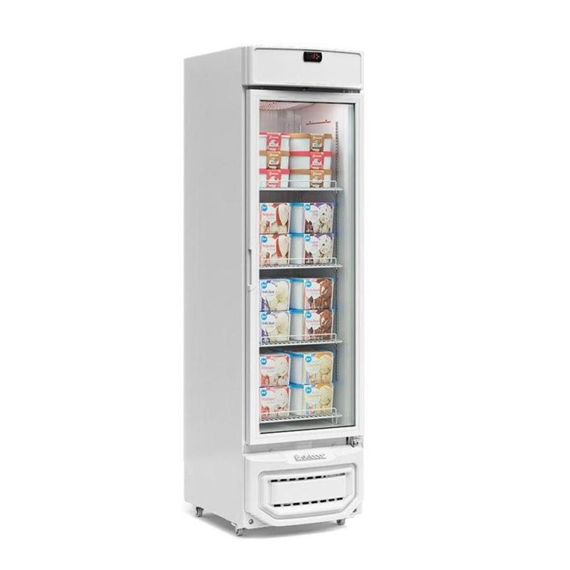 Freezer Expositor Vertical 315 Litros Branco 220V Gelopar GLDF-315LP ...
