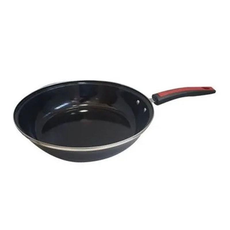 Frigideira Revestimento Esmaltado Em Aço Carbono Sem Tampa - 28cm - Em ...