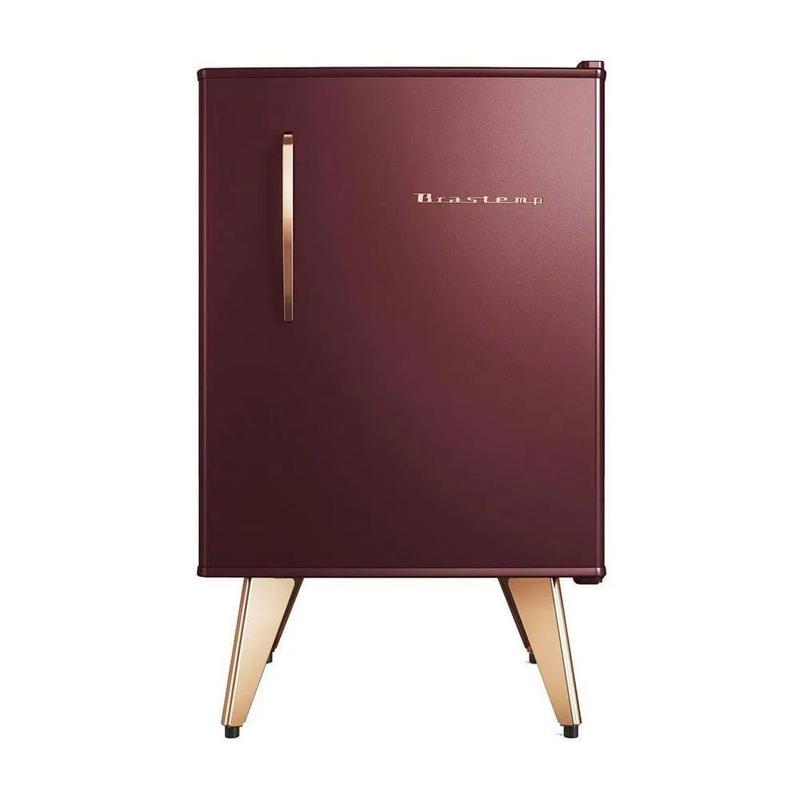 Frigobar Brastemp Retrô 76 Litros Marsala Wine 220V BRA08BGBNA ...