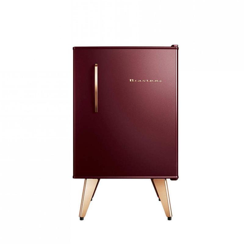 Frigobar Retrô 76L Brastemp 127V Marsala Wine - Frigobar - Magazine Luiza