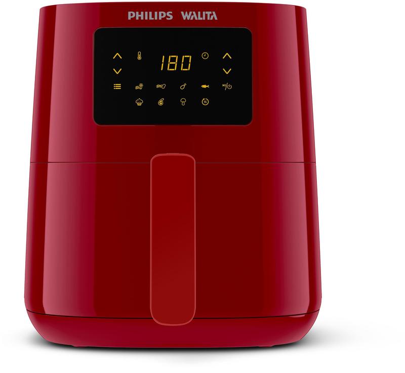 Fritadeira Airfryer Digital Série 3000 Philips Walita Vermelha 1400w