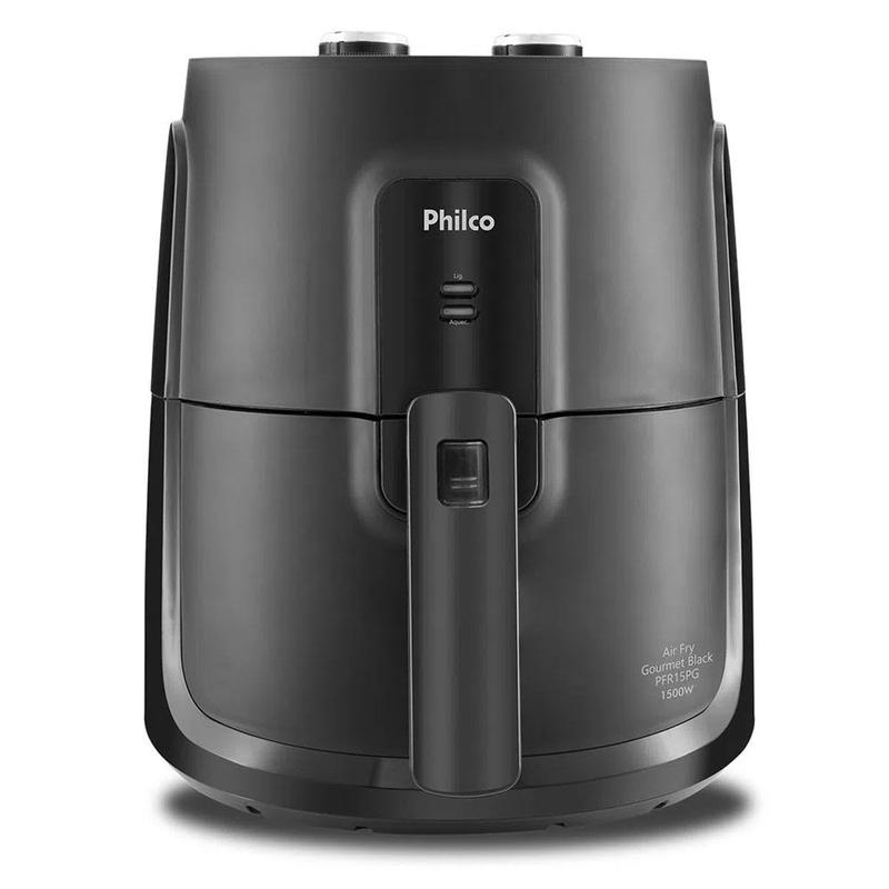 Fritadeira Elétrica Air Fryer Philco Gourmet Pfr15pg 4 Litros Preta