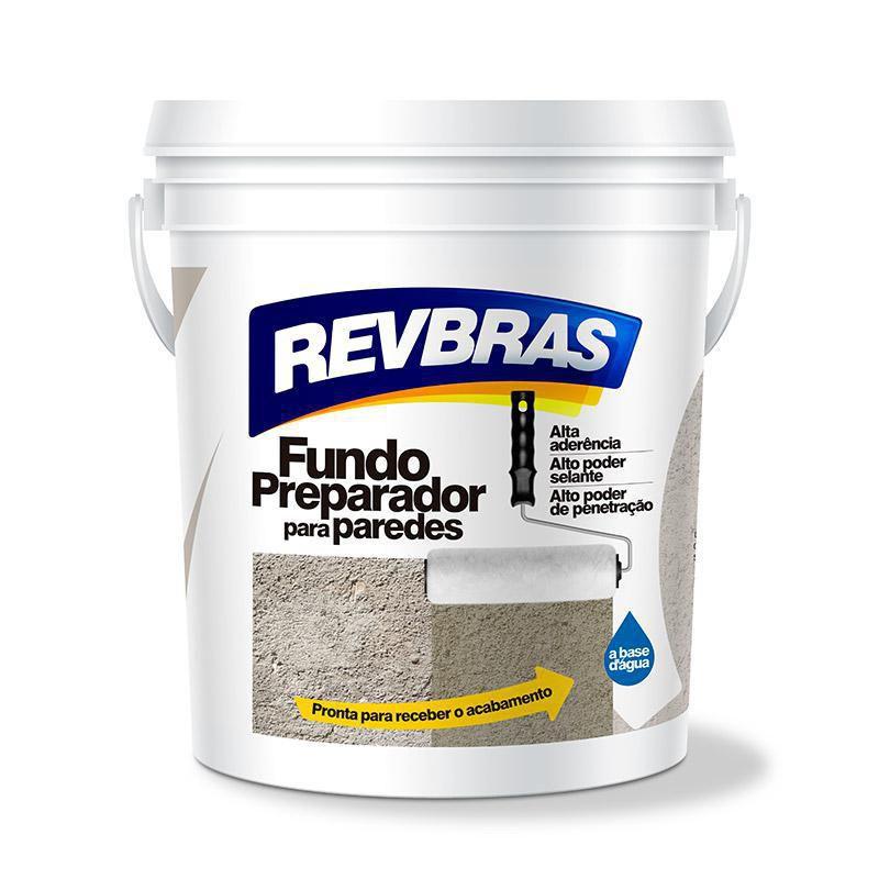 Fundo Preparador De Paredes Revbras 3,6 L - Fundo Preparador para ...