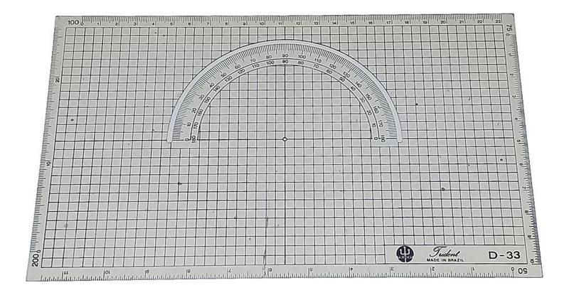 Gabarito Trident Desenho D-33 - Gabarito para Desenho - Magazine Luiza