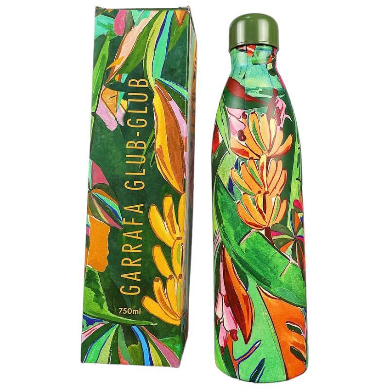 Garrafa Glub Glub Folhagem De Banana 750ml - PACIFIC - Garrafa ...