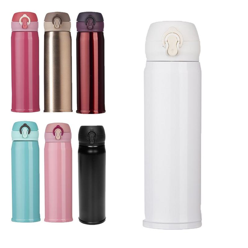 Garrafa Termica 400mL de aço inox com parede dupla e vedação - MUNDO ...