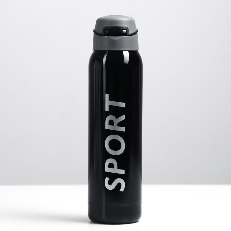 Garrafa Térmica De Água 500ml Alta Qualidade Para Academia Fitness ...