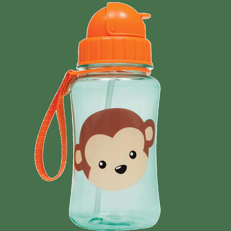 Garrafinha Infantil Com Canudo 400ml Buba Menino Macaco - Garrafa ...