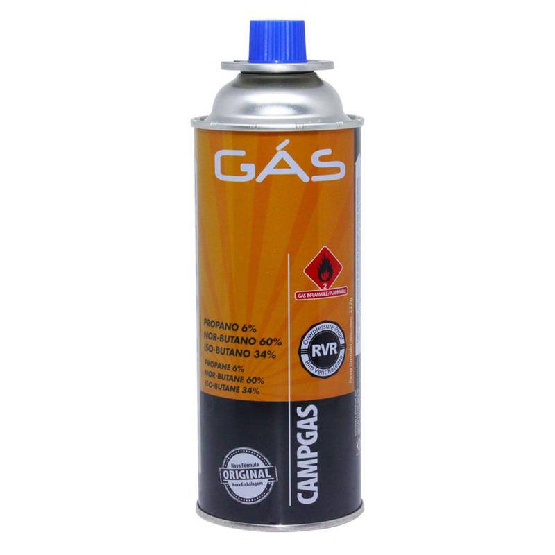 Cartucho Gás Butano 227g Refil para Maçarico e Fogão Kit 4 Unidades