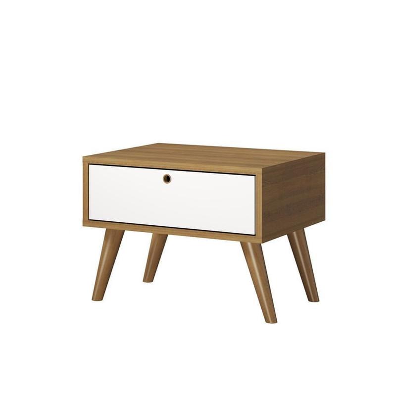 Gaveteiro Bayer 1 Gaveta Rustic / Branco - Madesa - Gaveteiro ...