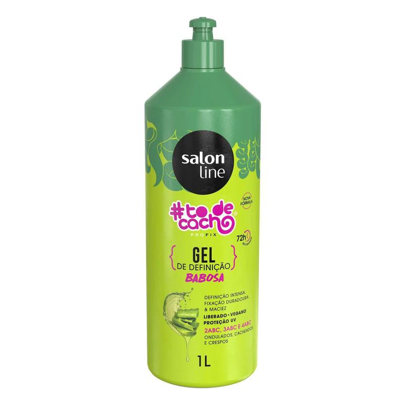 Gel de Definição Babosa todecacho Salon Line 1 Litro - Gel de Banho ...