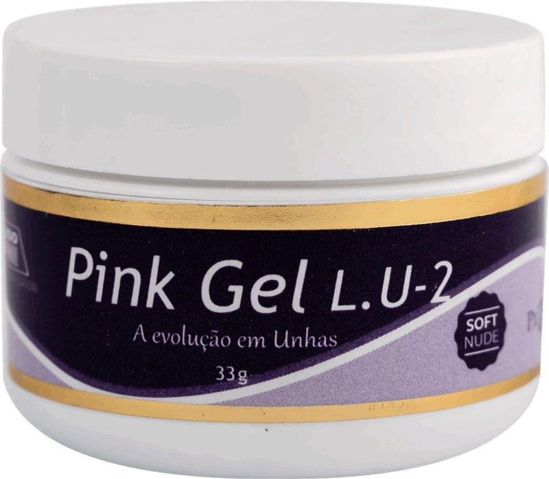 Gel para alongamento de unha piu bella pink gel lu2 33g soft nude - Gel ...