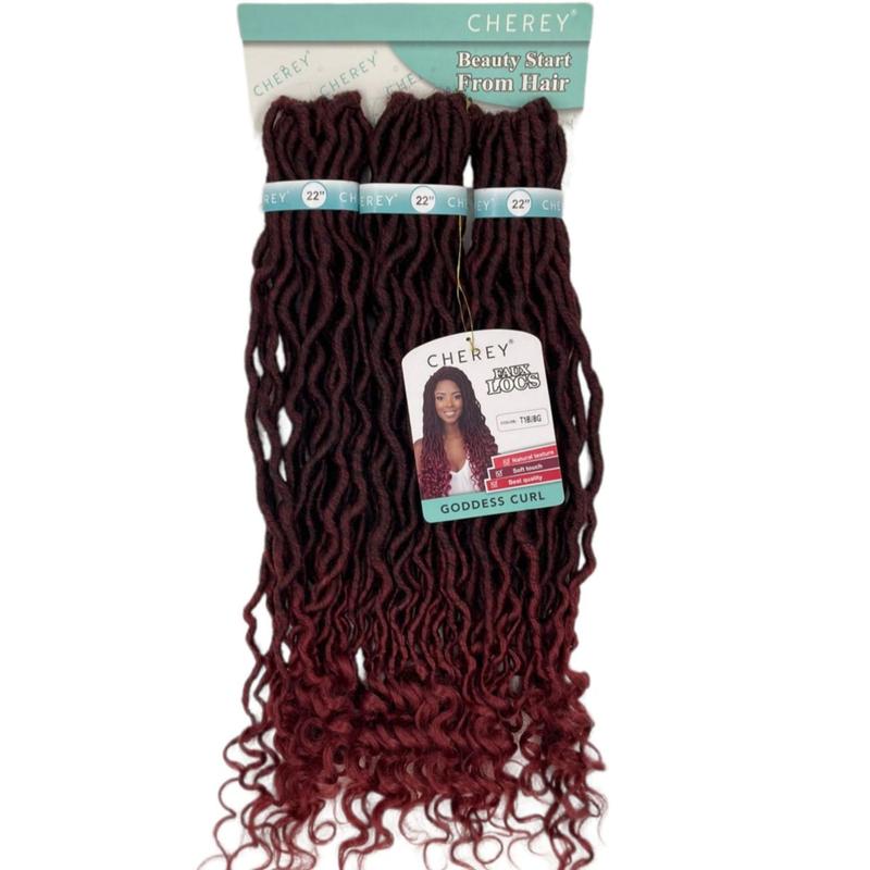 Goddess curl - faux locs cherey cor tib/bug - Mega Hair - Magazine Luiza