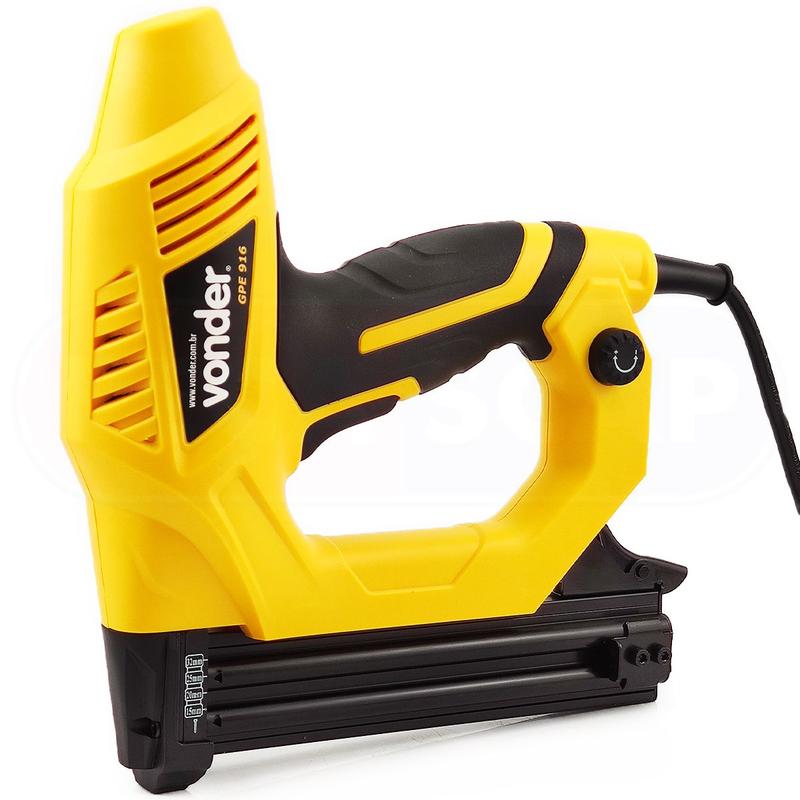 Grampeador Pinador Elétrico GPE916 Profissional Para Madeira E ...