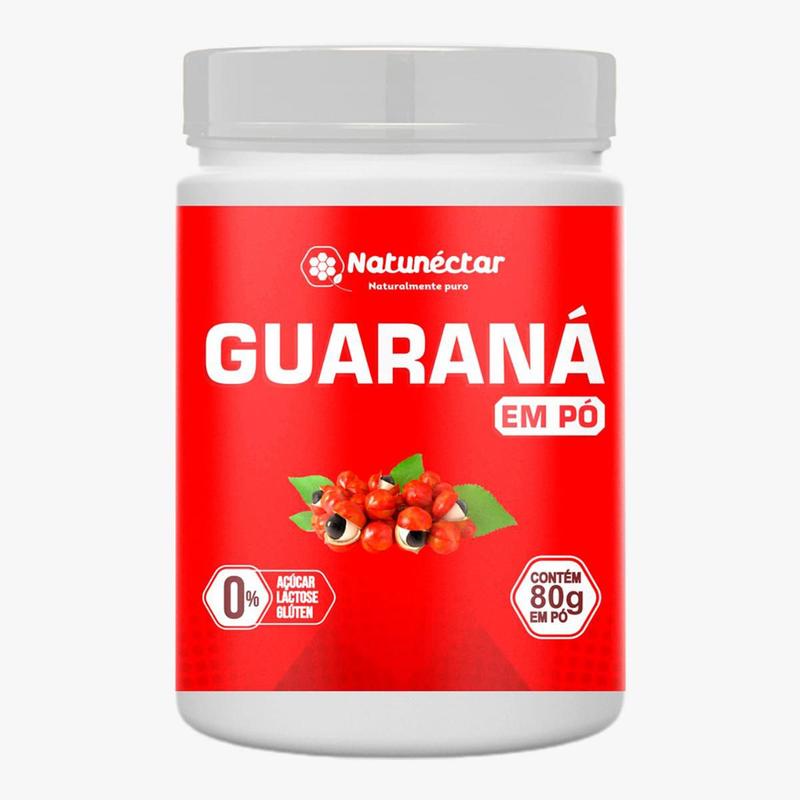 Guaraná em Pó Suplemento Alimentar Natural Sabor 100% Puro Original ...