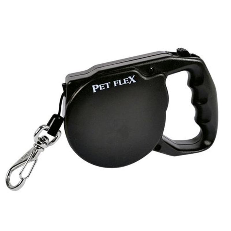 Guia Retrátil Automática para cachorro PetFlex para Cães até 15KG ...