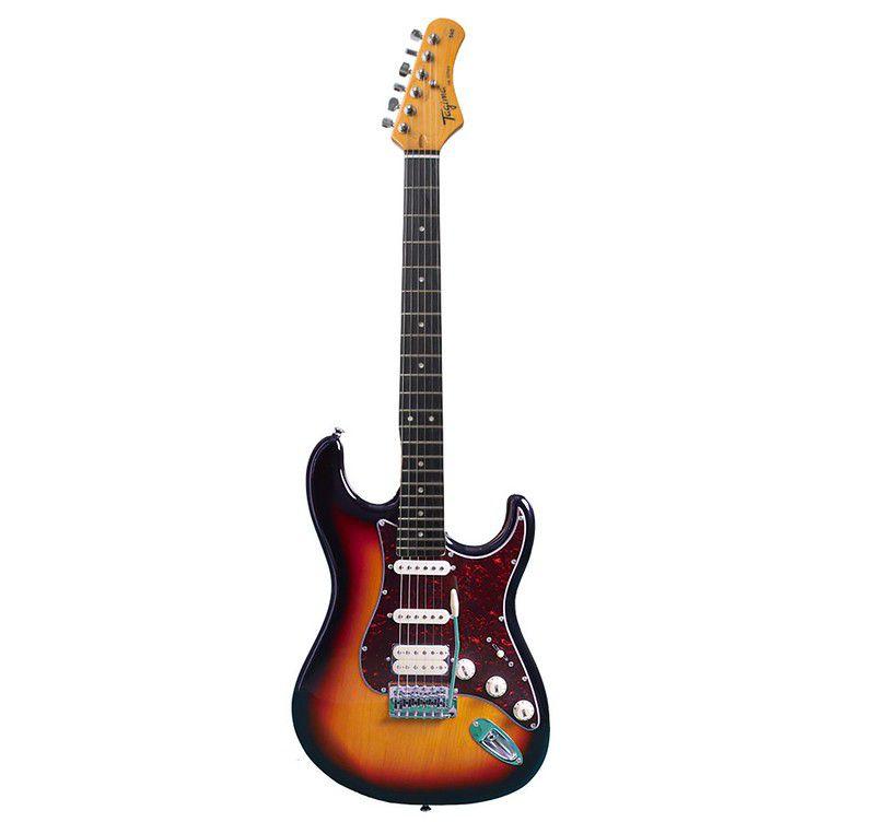 Guitarra Tagima Stratocaster TG540 Tg-540 SB DF/TT Sunburst - Guitarra ...