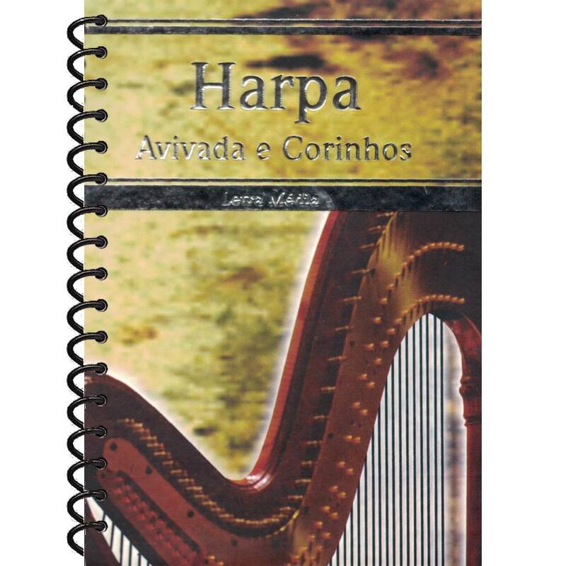 Harpa Avivada e Corinhos - Letra Média - Capa Dura - Espiral - Harpa ...