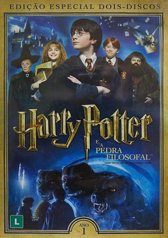 Harry Potter E A Pedra Filosofal DVD DUPLO - Livros de Literatura ...