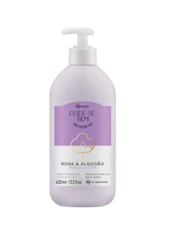 Hidratante corporal cuide-se bem rosa e algodão 400ml o boticário - O ...