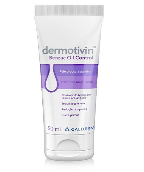 Hidratante Dermotivin Oil Control Pele Oleosa e Acneica 50ml - Cuidados ...