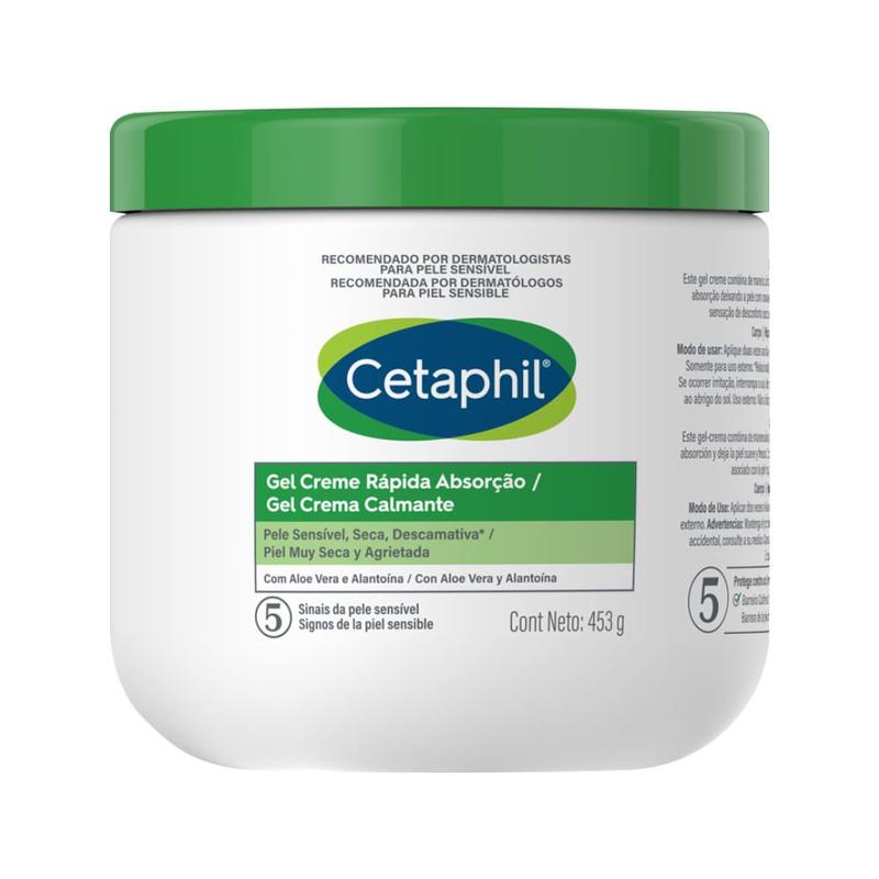 Hidratante Em Gel Cetaphil 453gr Creme Rapida Absorcao - Hidratante ...