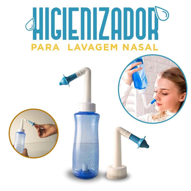 Higienizador Lavagem Nasal Garrafa 300 Ml Adulto Criança - Cumaru ...