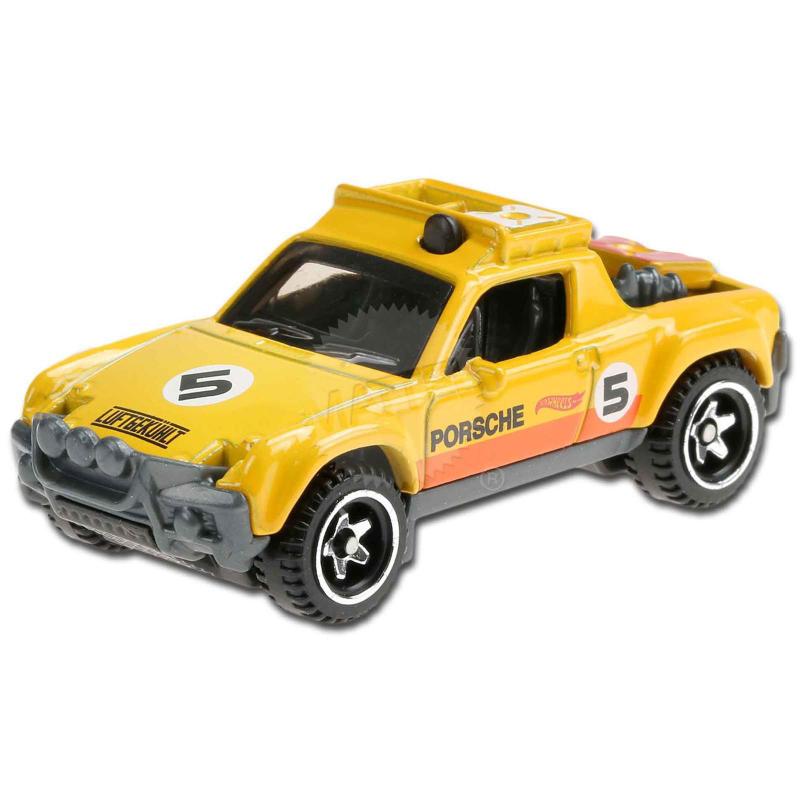 Hot Wheels Porsche 914 Safari – Maßstab 1:64 Mit Real Riders Reifen, Metal/Metal-Karosserie – Premium Car Culture – Für Sammler