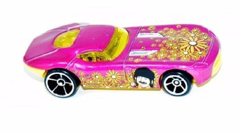 Hot Wheels The Beatles Yellow Submarine Auto 1:64 – Limitierte Edition, Zufälliges Fahrzeug