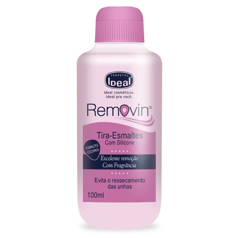 Ideal Removin Tira Esmaltes 100ml - Acetona / Removedor de Esmaltes ...