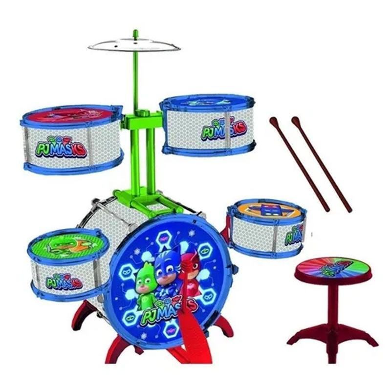 Pj Masks Instruments Instrumento Musical Bateria Pj Masks 1742 - Candide - Sons e Fala ...