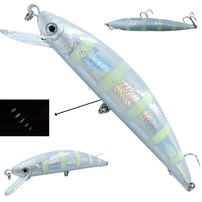 Isca Artificial 12cm 39g Corvina Tucunaré Robalo Traíra COR4 - FSS ...
