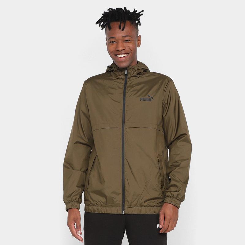 Jaqueta Corta-Vento Puma Essentials Masculina - Casaco e Jaqueta
