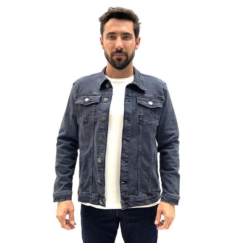Jaqueta hering jeans com botao masculina - Jaqueta Masculina - Magazine ...
