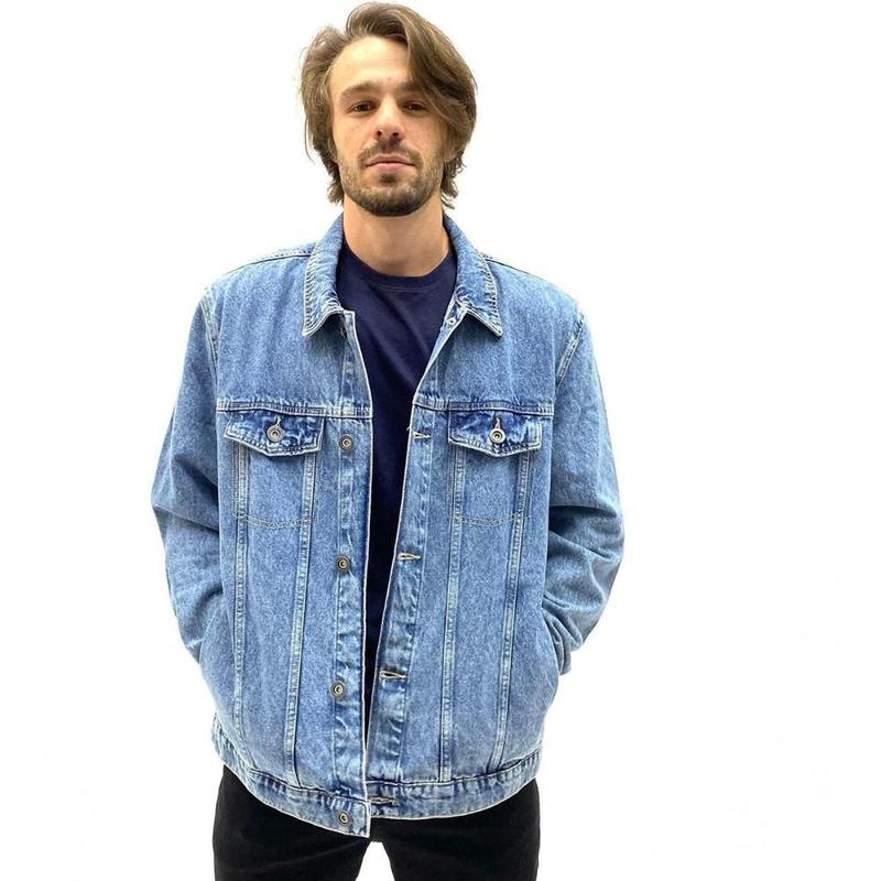 Jaqueta Jeans Hering Básica Masculina - Jaqueta Masculina - Magazine Luiza
