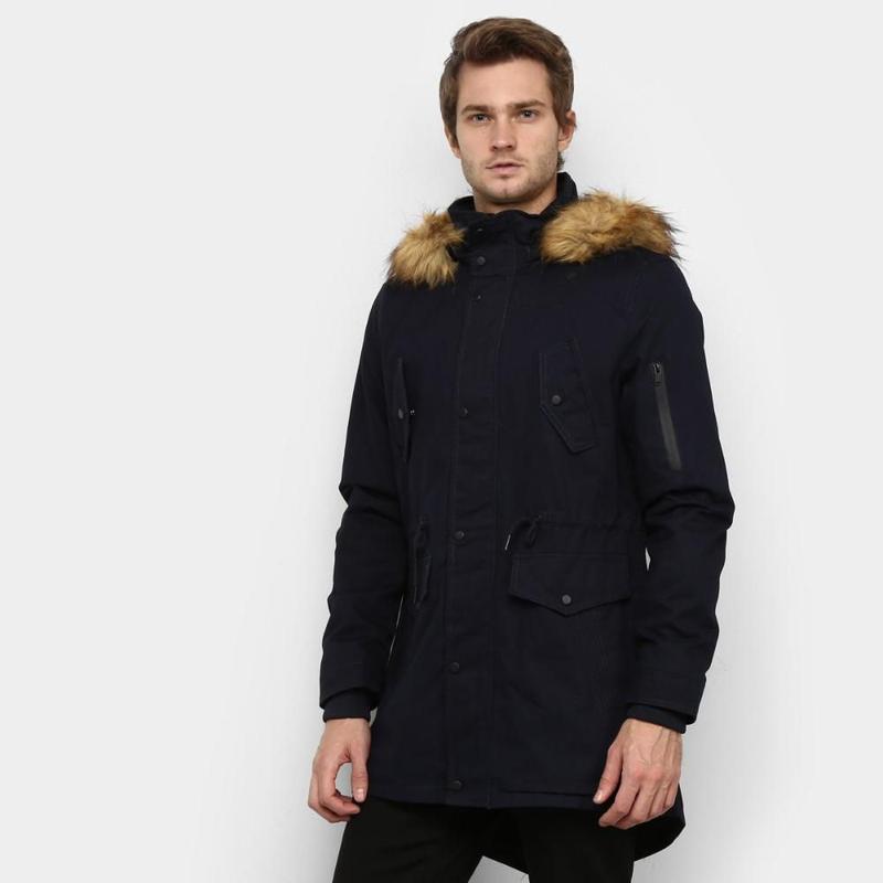Jaqueta Parka S&V Masculina - Casaco Masculino - Magazine Luiza