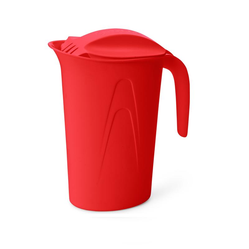 Jarra para suco de plástico colorido 1l com tampa - Giotto - Jarra ...
