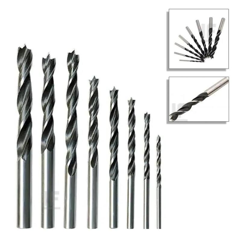 Jogo Brocas De 3 Pontas Para Madeiras 3 10mm Sparta Broca jogo-brocas-de-3-pontas-para-madeiras-3-10mm-sparta-broca