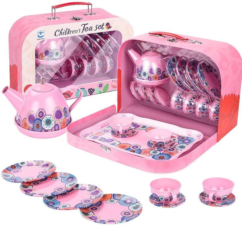 Jogo Conjunto De Metal Chá Da Tarde De Brinquedo - BarrettoMegaStore ...